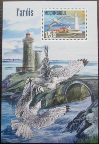 Poštovní známka Mosambik 2016 Majáky Mi# Block 1133 Kat 10€