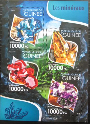 Poštové známky Guinea 2015 Minerály Mi# 11408-11 Kat 16€