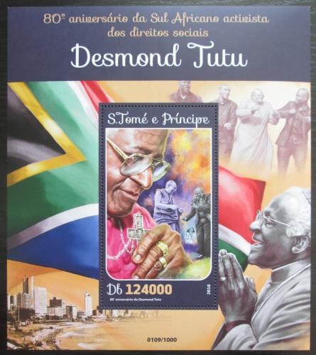 Potov znmka Svt Tom 2016 Biskup Desmond Tutu Mi# Block 1161 Kat 12 - zvi obrzok