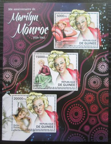 Poštové známky Guinea 2012 Marilyn Monroe Mi# 9240-42 Kat 16€