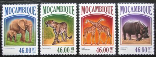 Potov znmky Mozambik 2013 Africk fauna Mi# 6822-25 Kat 11