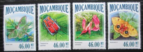 Potov znmky Mozambik 2013 Hmyz Mi# 6947-50 Kat 11 - zvi obrzok