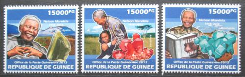 Poštové známky Guinea 2013 Nelson Mandela Mi# 10177-79 Kat 18€