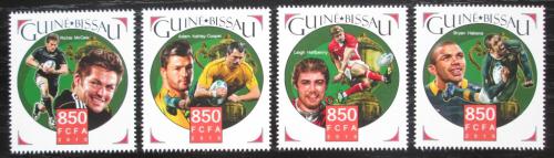 Poštové známky Guinea-Bissau 2015 Rugby Mi# 8381-84 Kat 13€