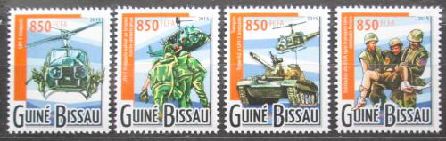 Potov znmky Guinea-Bissau 2015 Vietnamsk vlka Mi# 7881-84 Kat 14