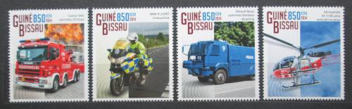 Poštové známky Guinea-Bissau 2014 Záchranári Mi# Mi# 7505-08 Kat 14€