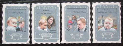 Poštové známky Guinea 2014 Princ George Mi# 10837-40 Kat 20€