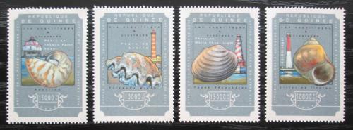 Poštové známky Guinea 2014 Mušle a majáky Mi# 10792-95 Kat 20€