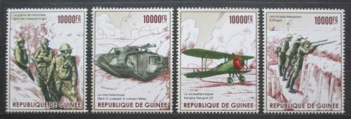 Poštové známky Guinea 2015 První svìtová válka Mi# 11348-51 Kat 16€