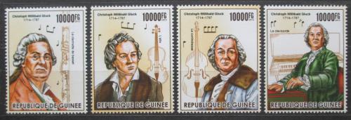 Poštové známky Guinea 2015 Christoph Willibald Gluck Mi# 11293-96 Kat 16€ 