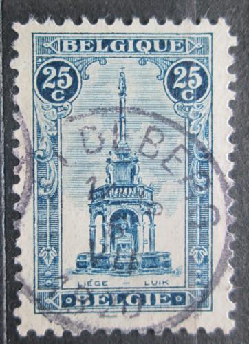 Poštová známka Belgicko 1919 Kašna Perron de Liège Mi# 143 a