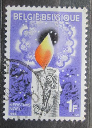 Potov znmka Belgicko 1968 Vianoce Mi# 1535 - zvi obrzok