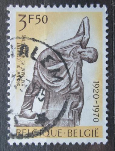Potov znmka Belgicko 1970 Socha, Georges Minne Mi# 1611 - zvi obrzok