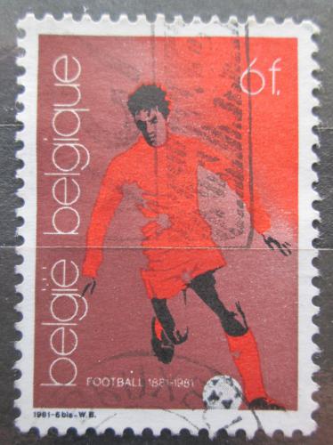 Poštová známka Belgicko 1981 Futbalista Mi# 2066
