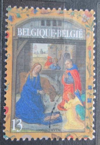 Potov znmka Belgicko 1995 Vianoce, umenie Mi# 2674 - zvi obrzok