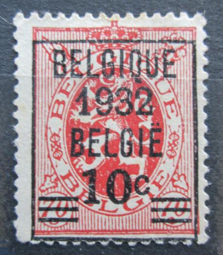 Poštová známka Belgicko 1932 Štátny znak pretlaè Mi# 323 Kat 14€