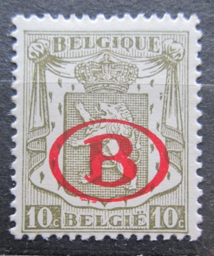 Poštová známka Belgicko 1941 Štátny znak, služobná Mi# 26