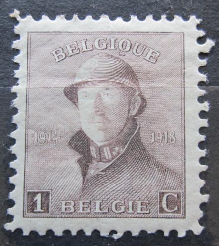 Poštová známka Belgicko 1919 Krá¾ Albert I. Mi# 145