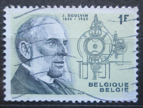 Poštová známka Belgicko 1964 Jules Boulevyn, fyzik Mi# 1342