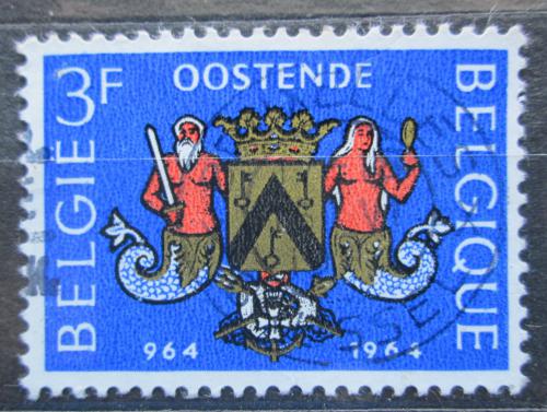 Poštová známka Belgicko 1964 Znak Ostende Mi# 1345