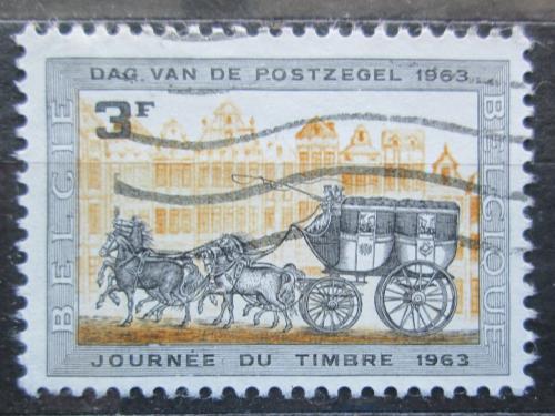 Poštová známka Belgicko 1963 Poštový dostavník Mi# 1309