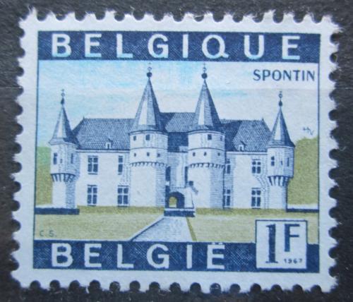 Poštová známka Belgicko 1967 Zámek Spontin Mi# 1480