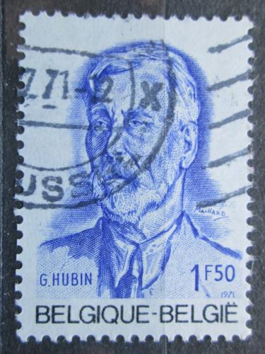 Poštová známka Belgicko 1971 Georges Hubin, politik Mi# 1644