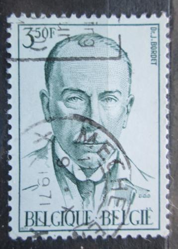 Poštová známka Belgicko 1971 Jules Bordet, bakteriolog Mi# 1655