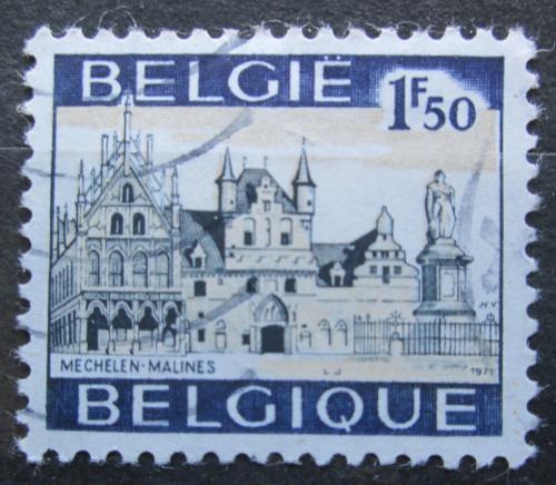 Potov znmka Belgicko 1971 Radnice v Mechelenu Mi# 1667 - zvi obrzok