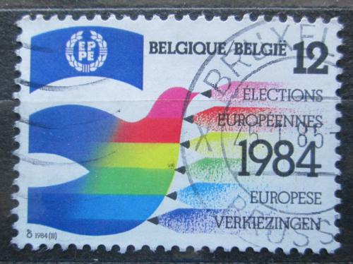 Potov znmka Belgicko 1984 Druh volby do Evropskho parlamentu Mi# 2185