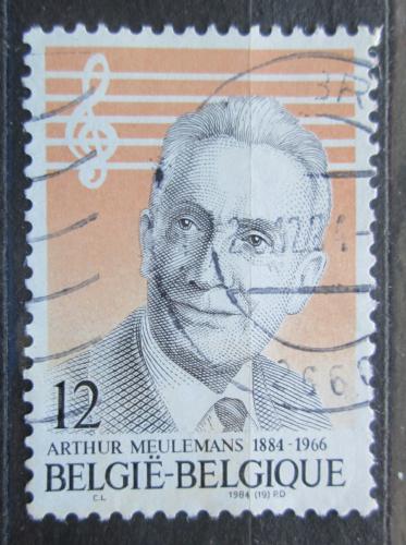 Poštová známka Belgicko 1984 Arthur Meulemans, skladatel Mi# 2206