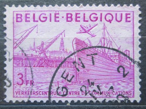 Poštová známka Belgicko 1948 Prístav Antverpy Mi# 811