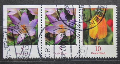 Potov znmky Nemecko 2005 Kvety Mi# 2480,2484 A