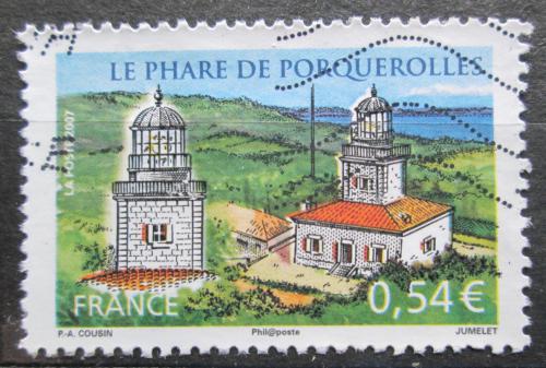 Poštovní známka Francie 2007 Maják Porquerolles Mi# 4335