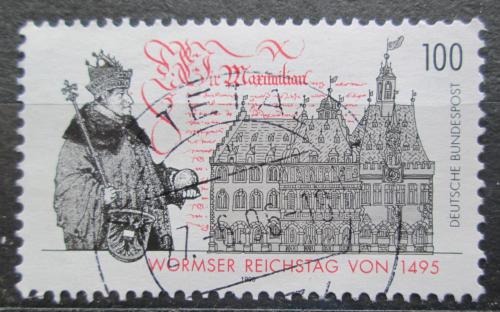 Poštová známka Nemecko 1995 Edikt wormský Mi# 1773