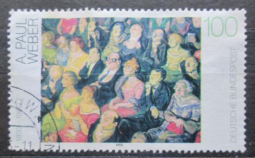 Poštová známka Nemecko 1993 Umenie, Andreas Paul Weber Mi# 1658