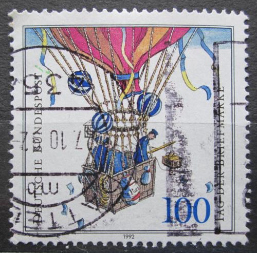 Poštová známka Nemecko 1992 Poštovní balón Mi# 1638