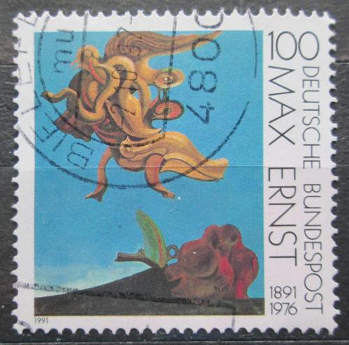 Poštová známka Nemecko 1991 Ptáèí monument, Ernst Mi# 1569