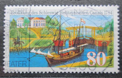 Poštová známka Nemecko 1984 Plachetnice Mi# 1223