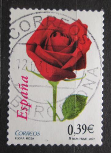 Poštová známka Španielsko 2007 Rùže Mi# 4198