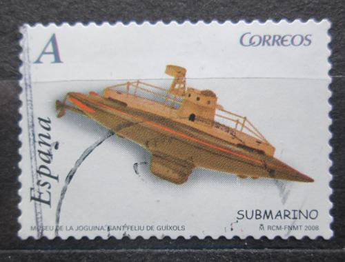 Poštová známka Španielsko 2008 Dìtská hraèka, ponorka Mi# 4278