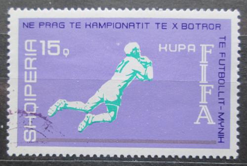 Poštová známka Albánsko 1973 MS ve futbale Mi# 1650