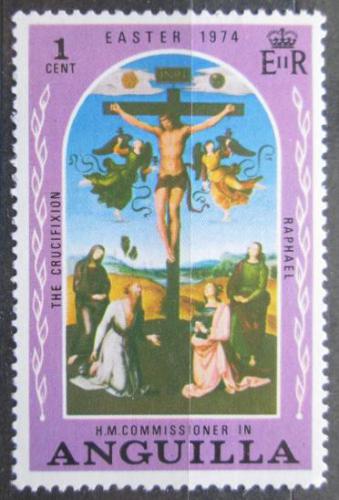 Poštová známka Anguilla 1974 Ve¾ká noc, ukøižování Krista Mi# 186