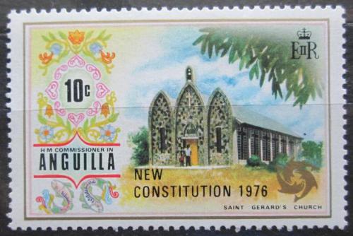 Poštová známka Anguilla 1976 Kostel pretlaè Mi# A 241 Kat 8€