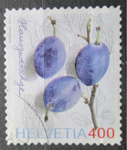Poštová známka Švýcarsko 2006 Švestky Mi# 1993 Kat 5.50€