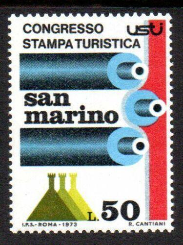 Poštová známka San Marino 1973 Dopravní kongres Mi# 1027