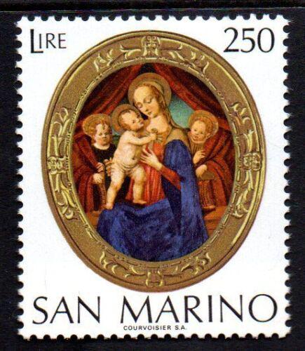 Poštová známka San Marino 1974 Vianoce, Panna Marie Mi# 1082