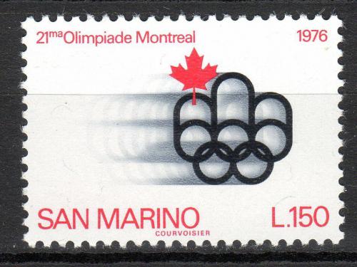 Poštová známka San Marino 1976 LOH Montreal Mi# 1118