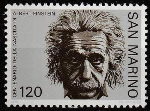 Poštová známka San Marino 1979 Albert Einstein Mi# 1174