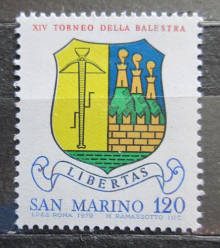 Poštová známka San Marino 1979 Znak Mi# 1180